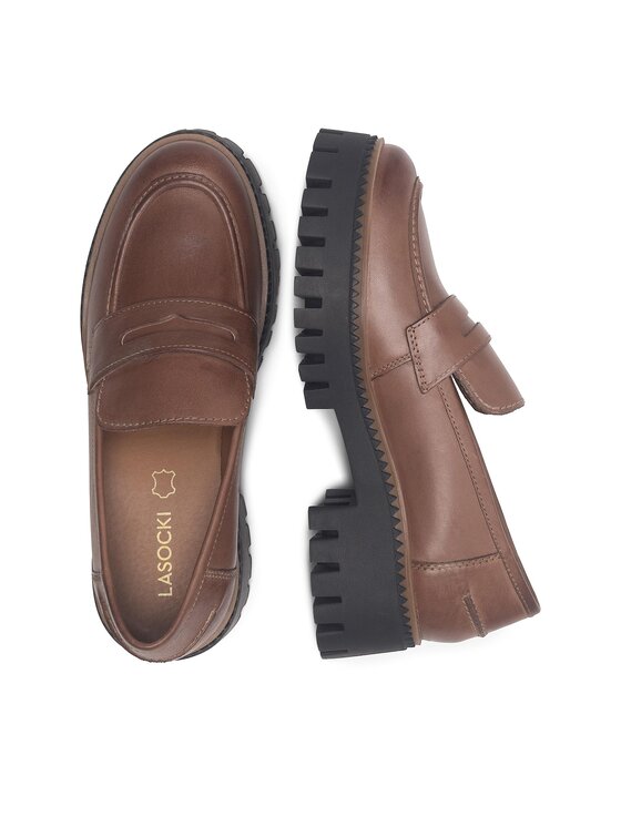 Lasocki Lasocki Chunky loafers ZUMBA WI23-ZUMBA-04 Marrone