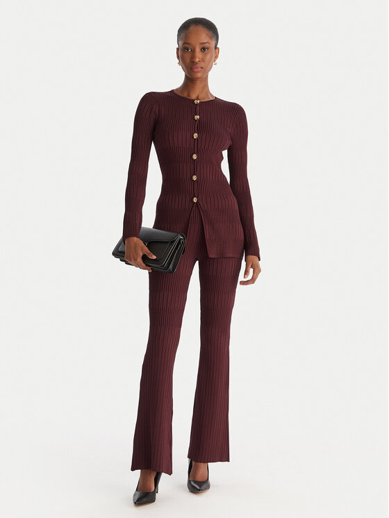 Marciano Guess Marciano Guess Pantaloni di tessuto 5YGB29 5881Z Bordeaux Regular Fit