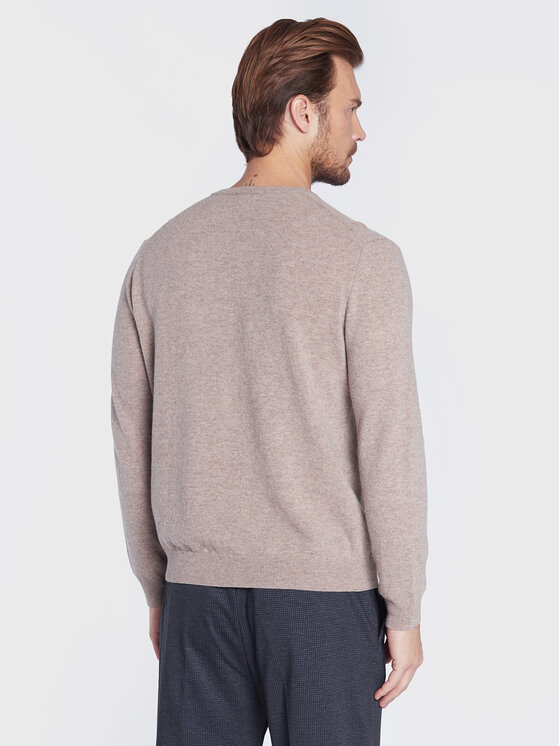 United Colors Of Benetton United Colors Of Benetton Džemper 1002U4407 Bež Regular Fit