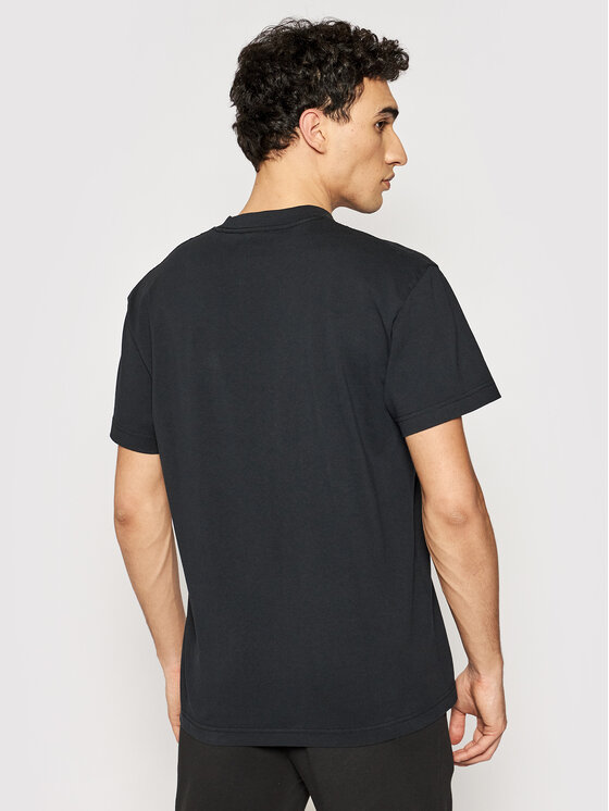 T-shirt Plain Military DMP201810 Nero Box Fit