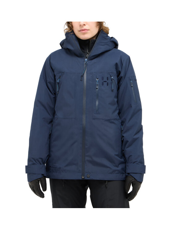 Haglöfs Haglöfs Kurtka outdoor Latnja GTX Insulated Jacket Women Granatowy Active Fit