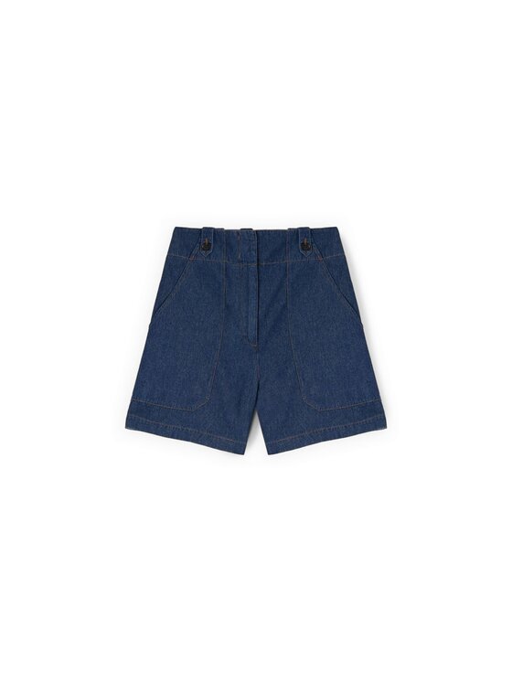 Motivi Motivi Pantaloncini di tessuto P01ZQ004634N034 Blu Regular Fit