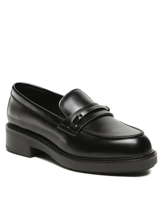 Loafers Calvin Klein Rubber Sole W/Hw HW0HW01791 Negru