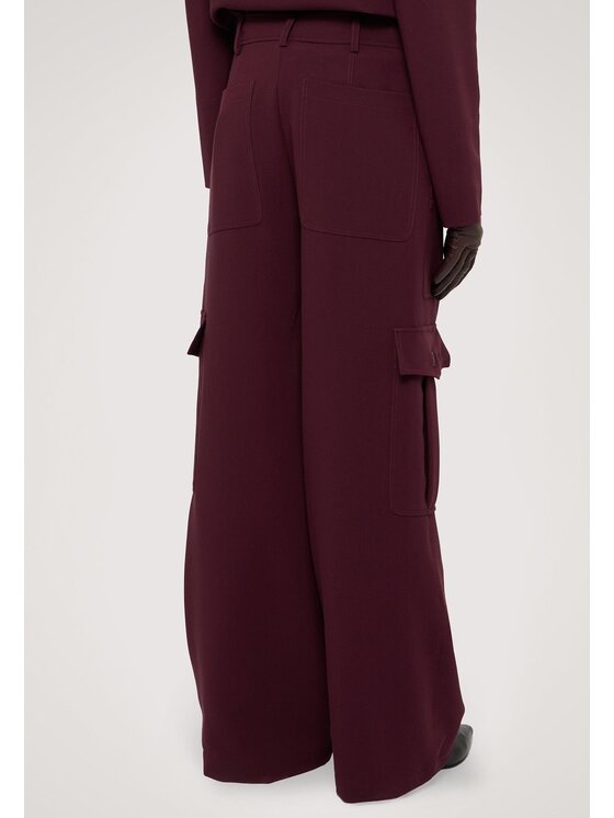 Trussardi Trussardi Pantaloni di tessuto P234A102425N036 Bordeaux Regular Fit