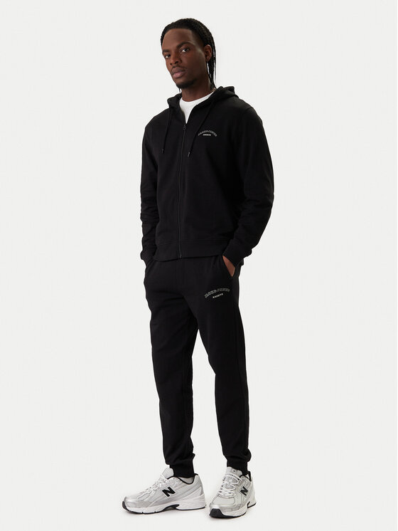 Jack & Jones Jack & Jones Pantaloni trening Jpstgordon 12289724 Negru Regular Fit