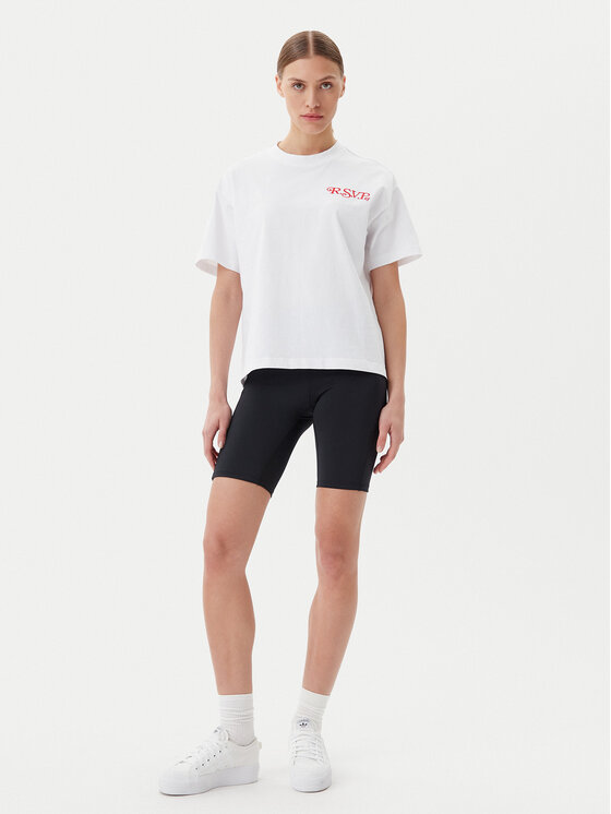 Fila Fila T-shirt Leffinge FAW1029 Bijela Loose Fit
