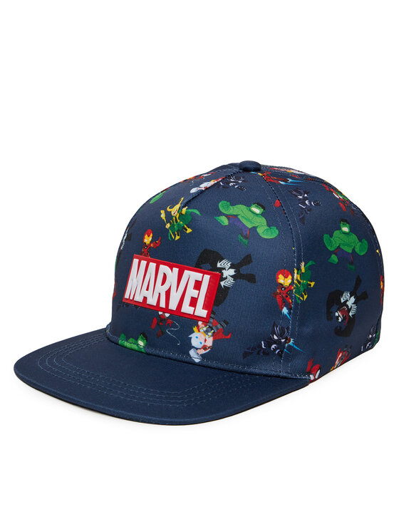 Marvel Marvel Czapka z daszkiem ACCCS-SS25-133MVAV Granatowy