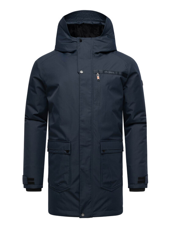 Stone Harbour Stone Harbour Kurtka zimowa Netaan Niebieski Regular Fit