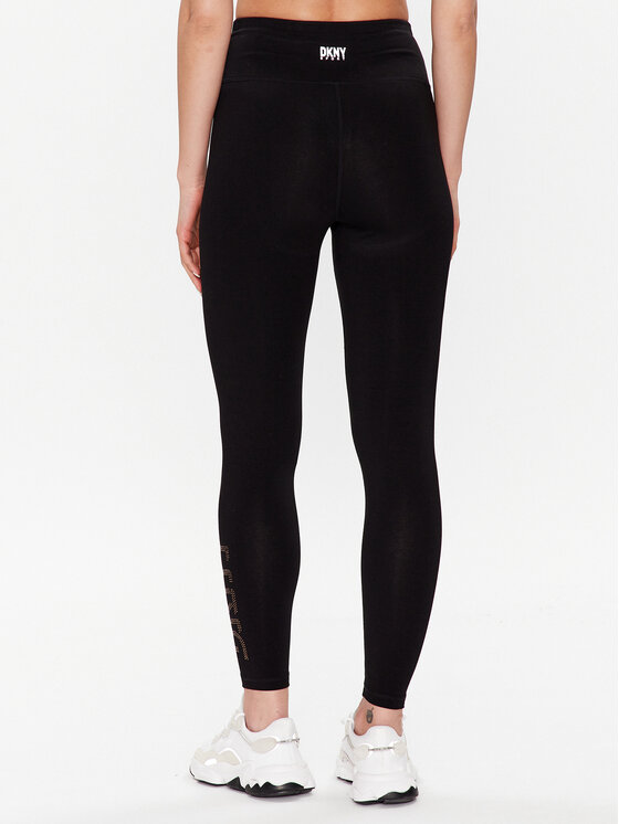 DKNY Sport Legginsy DP2P3160 Czarny Classic Fit Modivo.pl