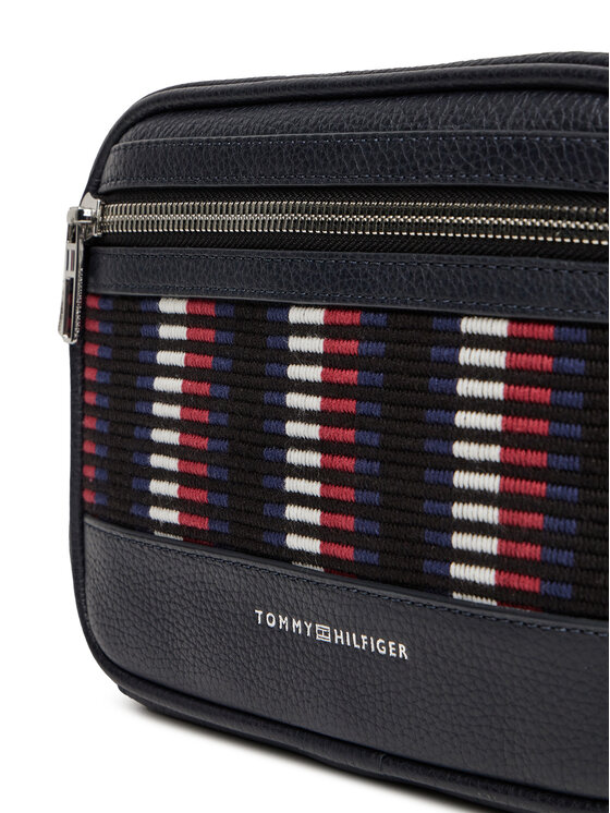 Tommy Hilfiger Tommy Hilfiger Umhängetasche Th Corp Leather Camera AM0AM12722 Dunkelblau
