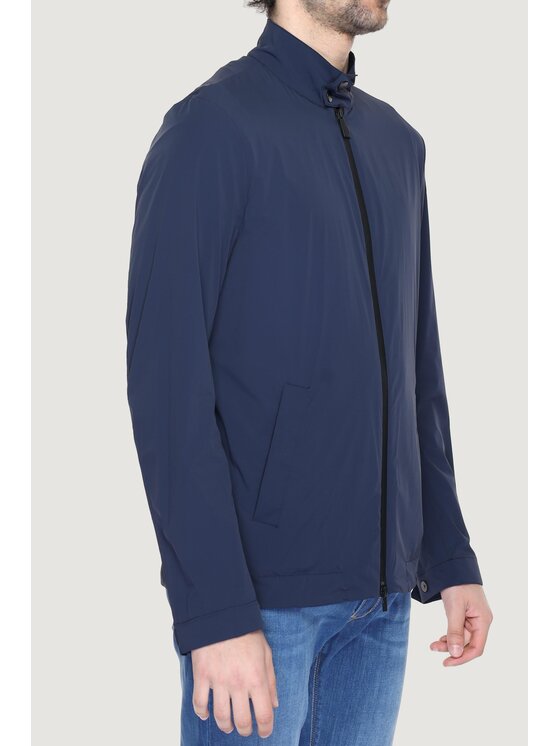 SUNS SUNS Giacca di pelle BARRA STRECH Blu To Fit
