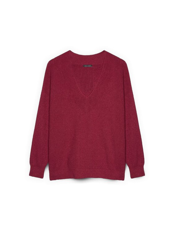 Fiorella Rubino Fiorella Rubino Maglione M031E002017N036 Bordeaux Regular Fit