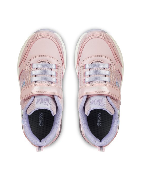 Geox Geox Sneakersy DISNEY J Spaceclub Girl J368VC 0ANAJ C8842 D Ružová