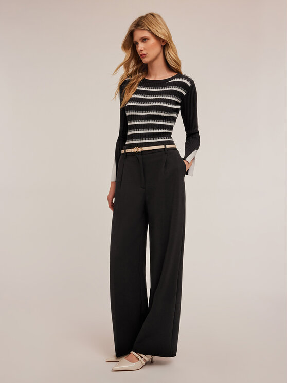 Motivi Motivi Kardigan M353W003496N0Z3 Czarny Slim Fit