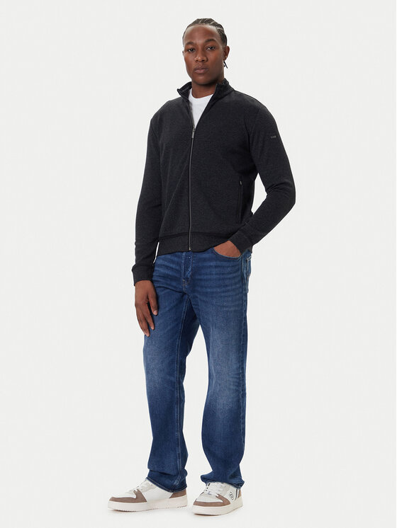 Bugatti Bugatti Sweatshirt 8750-85170D Schwarz Regular Fit