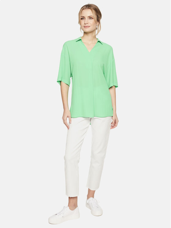 L’AF L’AF Bluzka Leja Zielony Relaxed Fit