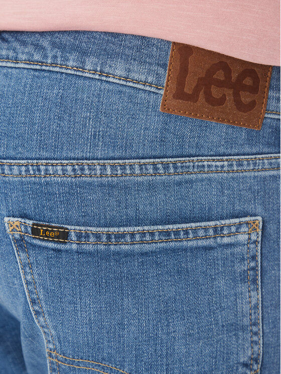 Lee Lee Džinsai Luke 112363975 Mėlyna Slim Fit