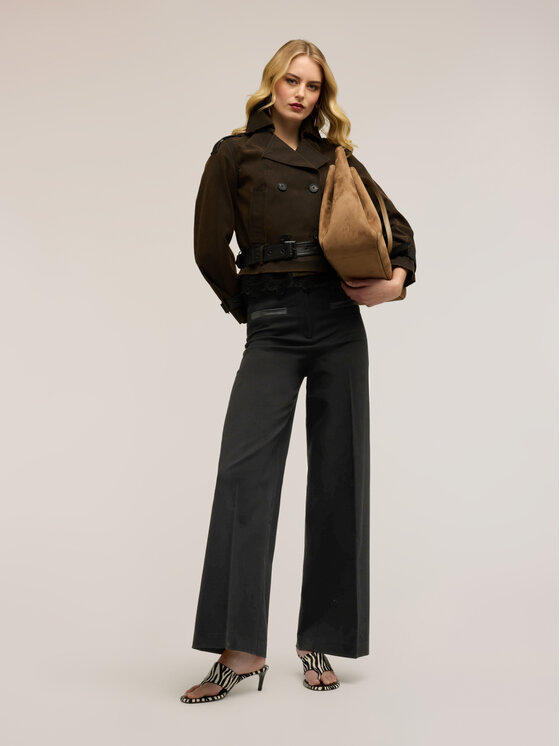 Motivi Motivi Giacca in similpelle R406Q001136N022 Marrone Regular Fit