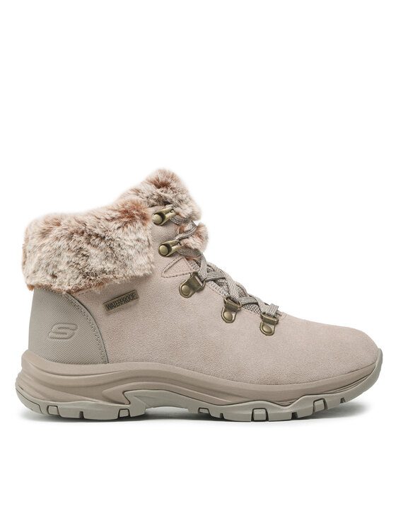 Skechers Skechers Trzewiki Falls Finest 167178/TPE Białe złoto