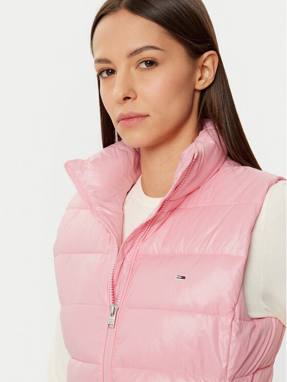 Tommy Jeans Tommy Jeans Жилетка за костюм DW0DW19390 Розов Regular Fit
