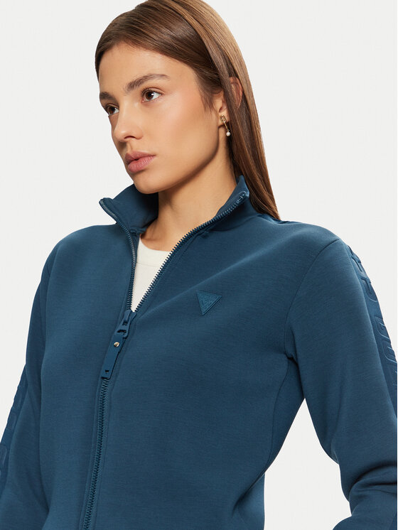 Guess Guess Світшот V2YQ17 K7UW2 Голубий Regular Fit