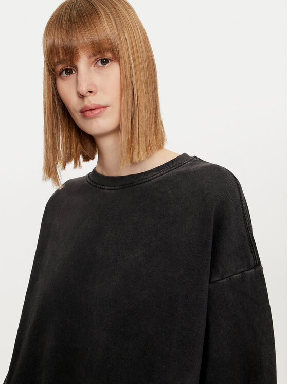 Deha Deha Bluza C12131 Czarny Regular Fit