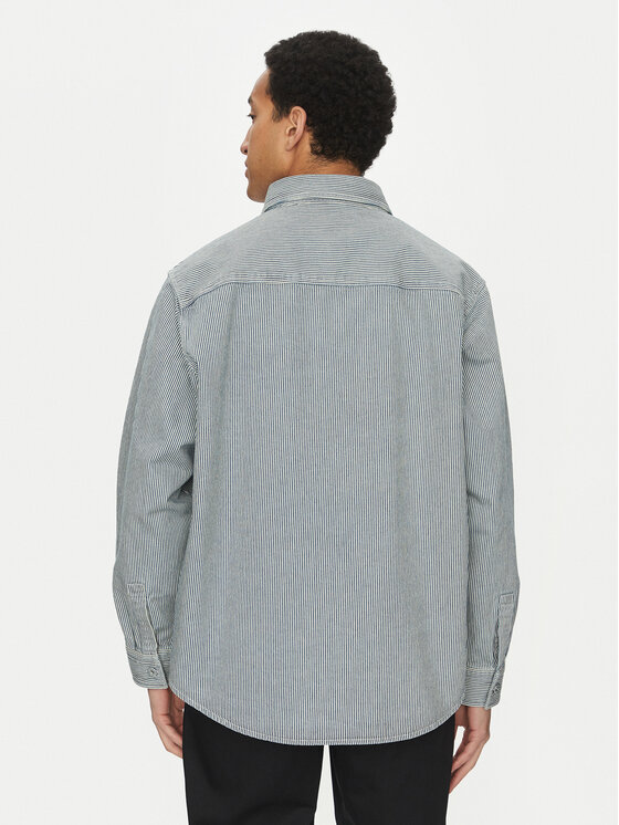 HUGO HUGO Teksasärk Ebolt 50539045 Sinine Oversize