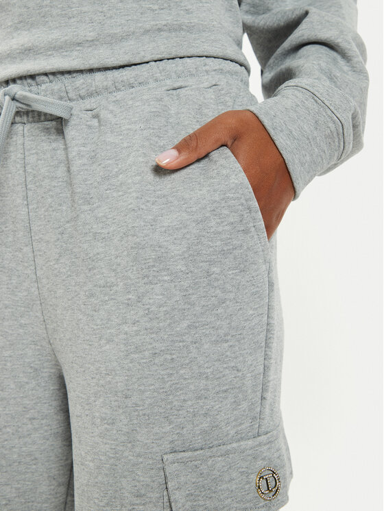 TWINSET TWINSET Sportinės kelnės 242TP2491 Pilka Regular Fit