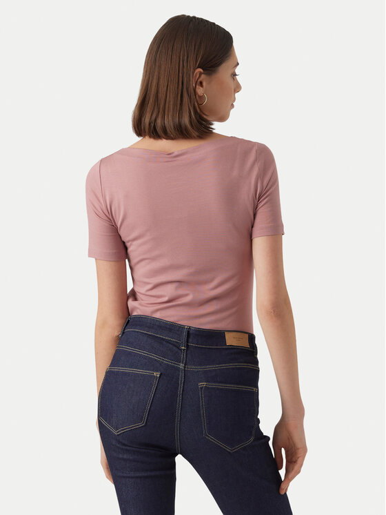 Vero Moda Vero Moda T-Shirt Panda 10231753 Ροζ Regular Fit