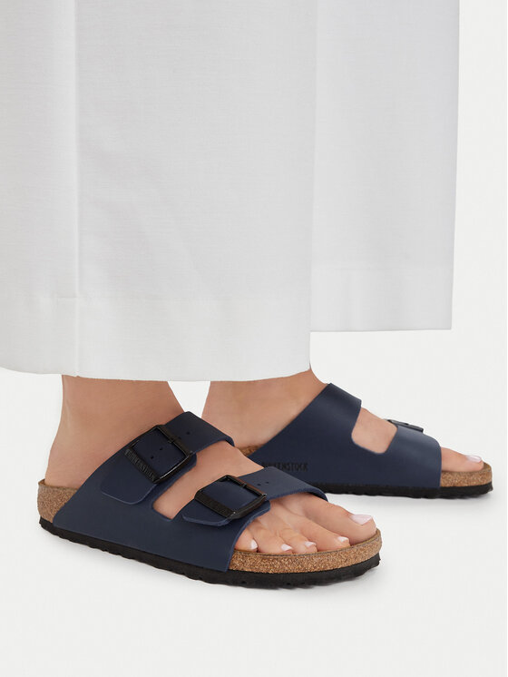 Birkenstock Birkenstock Papucs Arizona Birko-Flor 051753 Sötétkék