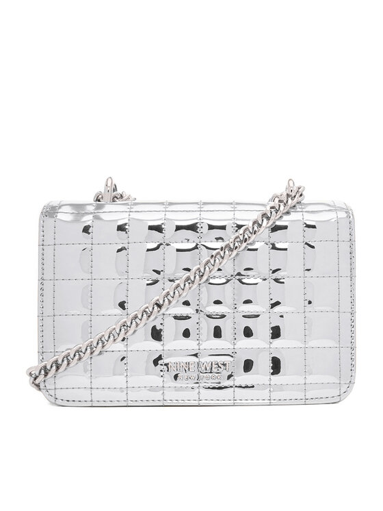 Nine West Nine West Ročna torba EO-Glamercy-Grace-LX10060 Srebrna