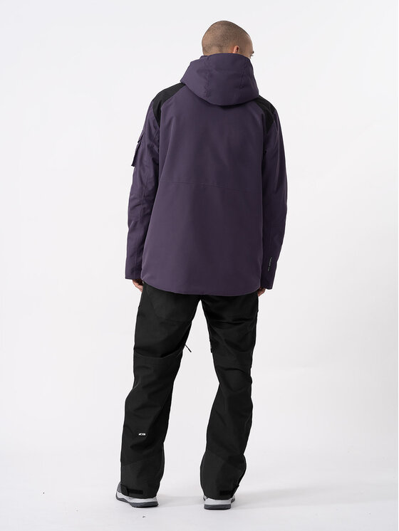 4F 4F Hlače za snowborad 4FAW23TFTRM345 Črna Regular Fit