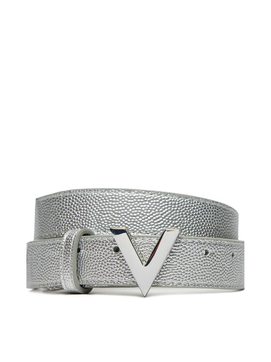 Valentino Gürtel Divina VCS1R456GMS Silberfarben, Größe M