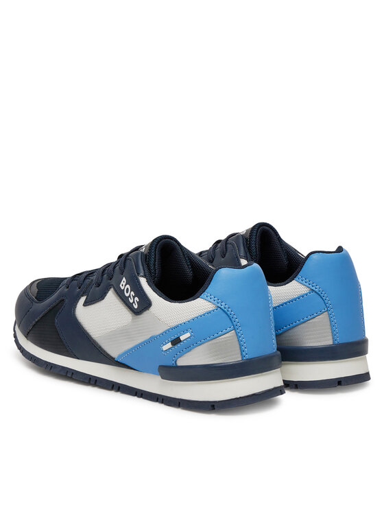 BOSS BOSS Sneakersy J51646 S Granatowy