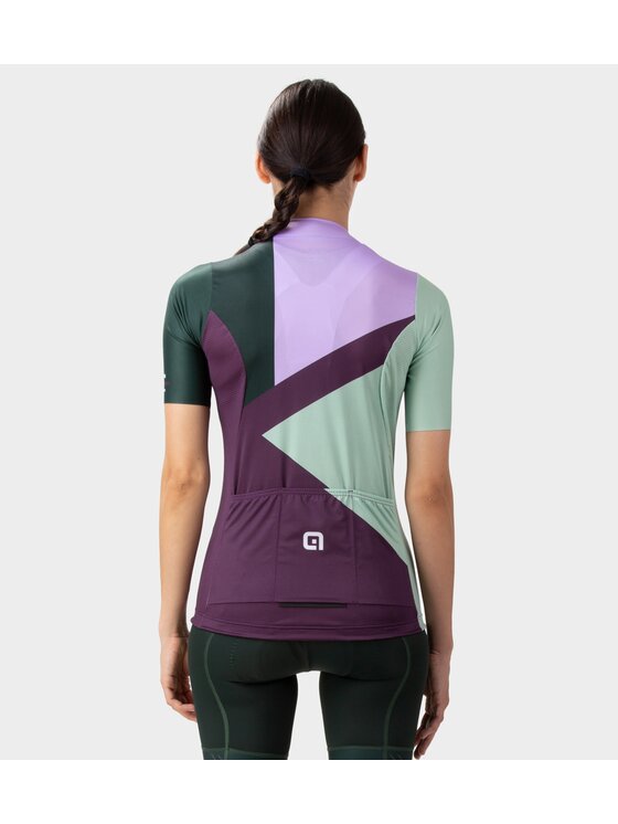 Alé Cycling Alé Cycling Koszulka rowerowa Solid Next Fioletowy Fitted Fit