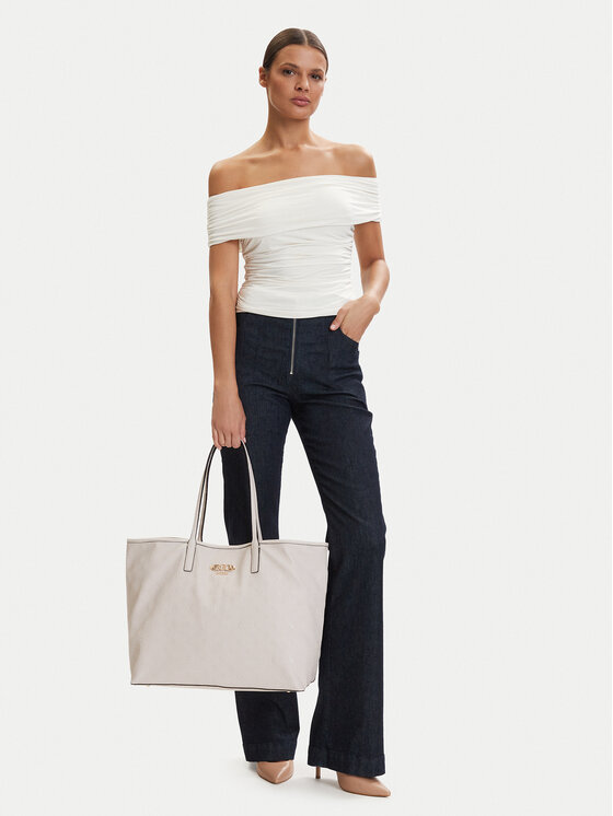 Guess Guess Handtasche Victtoria HWPD95 14290 Creme