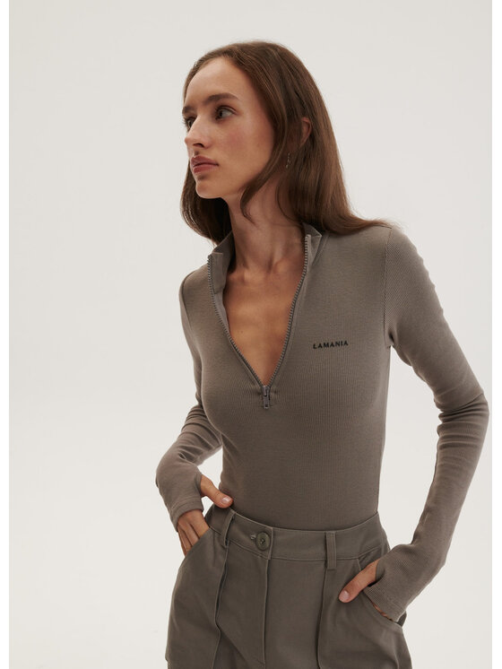 La Mania La Mania Body RUBBY 3 Brązowy Classic Fit
