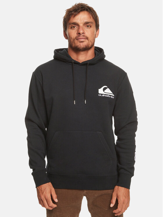 Quiksilver Quiksilver Світшот Omni Logo Otlr EQYFT04834 Чорний Regular Fit