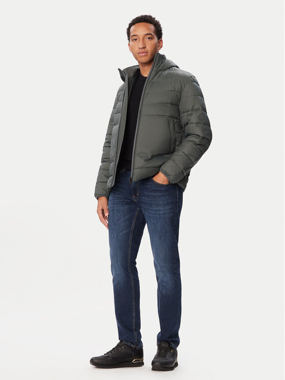 BOSS BOSS Giacca di transizione Odenni 50565634 Verde scuro Regular Fit