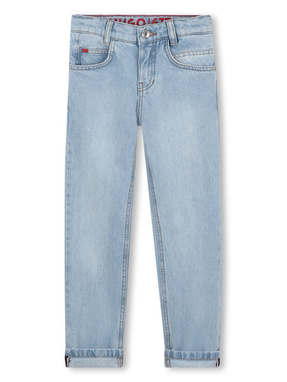 HUGO HUGO Τζιν G00374 S Μπλε Regular Fit