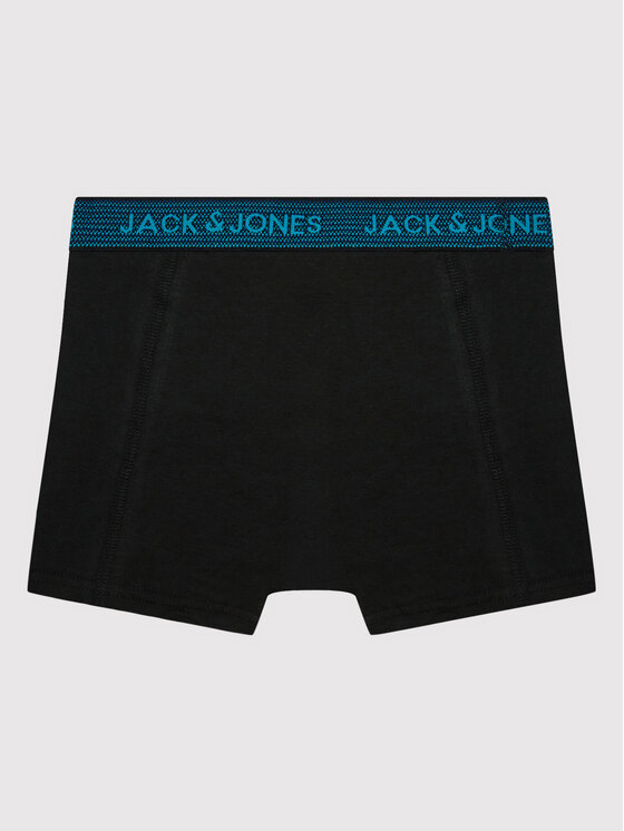 Jack&Jones Junior Jack&Jones Junior Set od 3 para bokserica Waistband 12203513 Crna