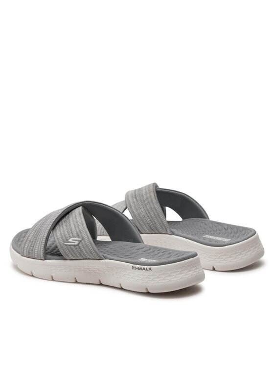 Skechers Skechers Şlapi Go Walk Flex Sandal-Impressed 141420/GRY Gri