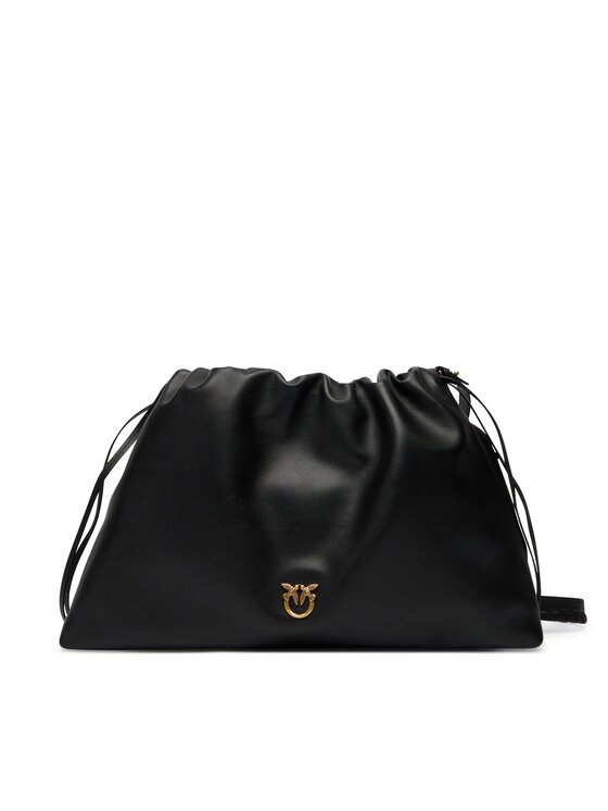 PINKO PINKO Torba MAXI CLUTCH+TRACOLLA SP Crna