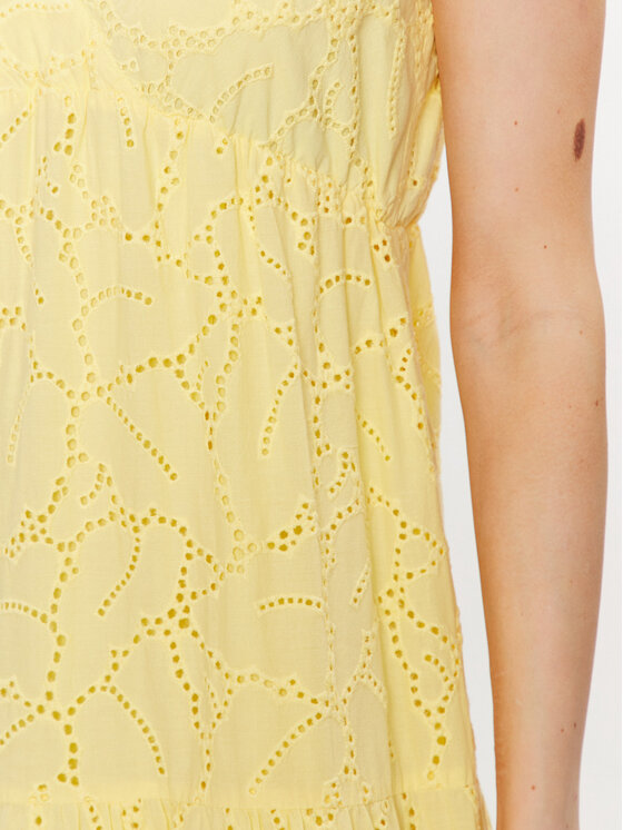 Marc Aurel Marc Aurel Sommerkleid 6820 1020 93201 Gelb Regular Fit