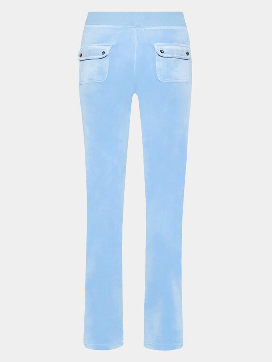 Juicy Couture Juicy Couture Teplákové kalhoty Del Ray JCAP180 Modrá Straight Fit