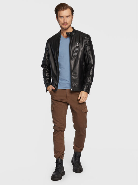 T-shirt M2YI32 J1311 Blu Slim Fit