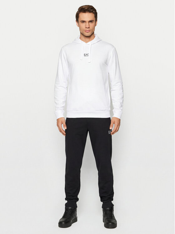 EA7 Emporio Armani EA7 Emporio Armani Tepláková souprava 8NPV81 PJ05Z 21BA Bílá Regular Fit