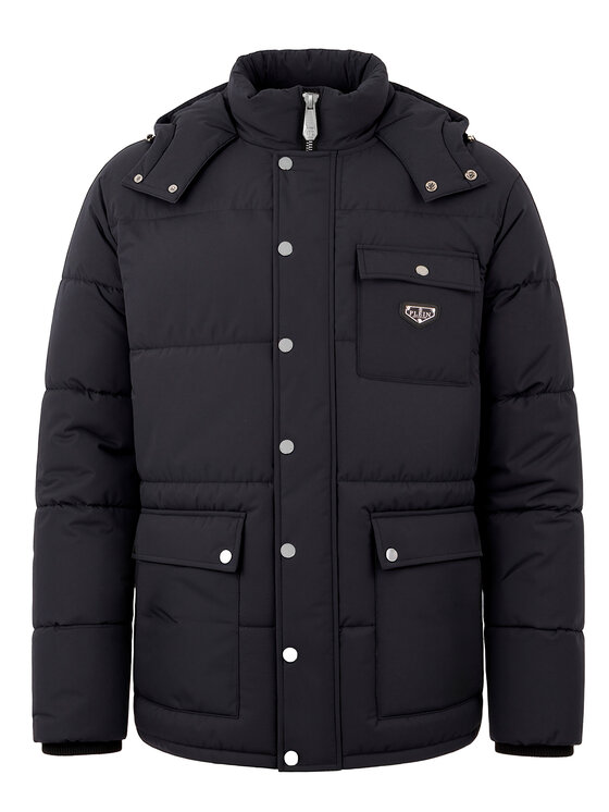 PHILIPP PLEIN PHILIPP PLEIN Kurtka puchowa 28622 Czarny Regular Fit
