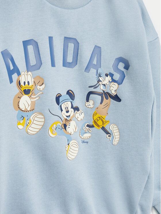 adidas adidas Спортивний костюм Disney Mickey Mouse JN6099 Голубий Regular Fit