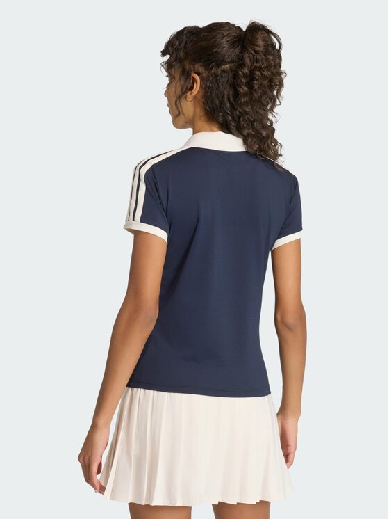 adidas adidas Koszulka techniczna 162043 Niebieski jasny Slim Fit